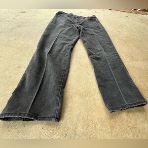 Denim baggy black/grey light wash faded jeans #charterclub #vintage